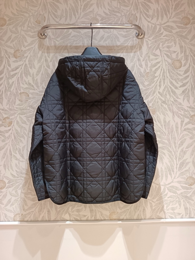 Dior Quilted Hooded Jacket