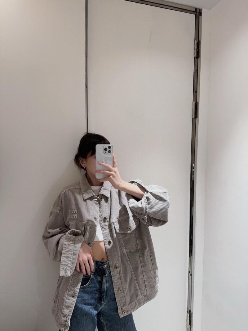 Miu Miu 24 FW Vintage Corduroy Jacket