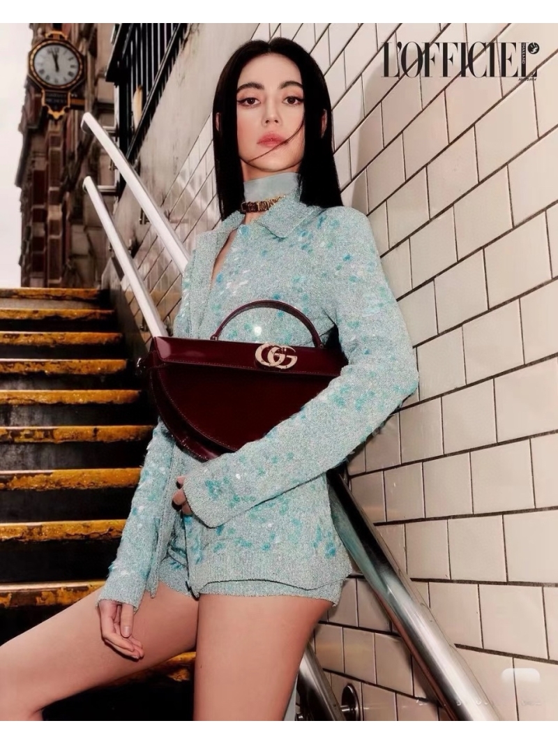 Gucci Limited Edition Sequin Crystal Cardigan Blue – Elegant Starry Design