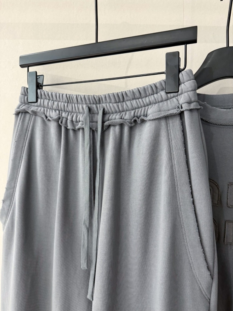 Miu Miu Distressed Grey Tracksuit Set