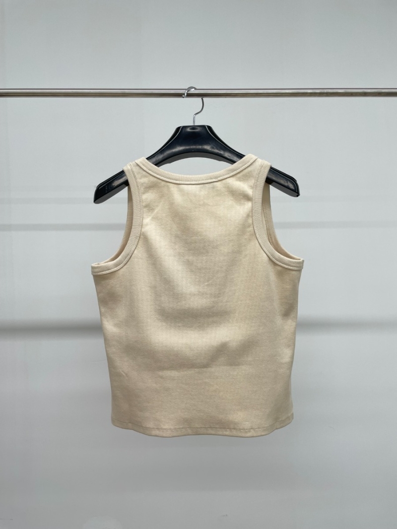 Miu Miu Spring/Summer Sleeveless Logo Badge Vest