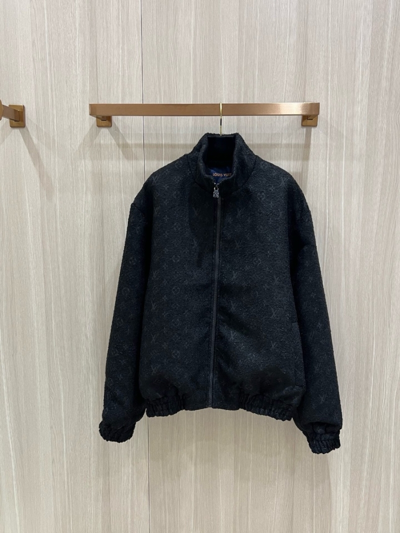 Louis Vuitton LV Teddy Jacquard Knit Jacket - Black