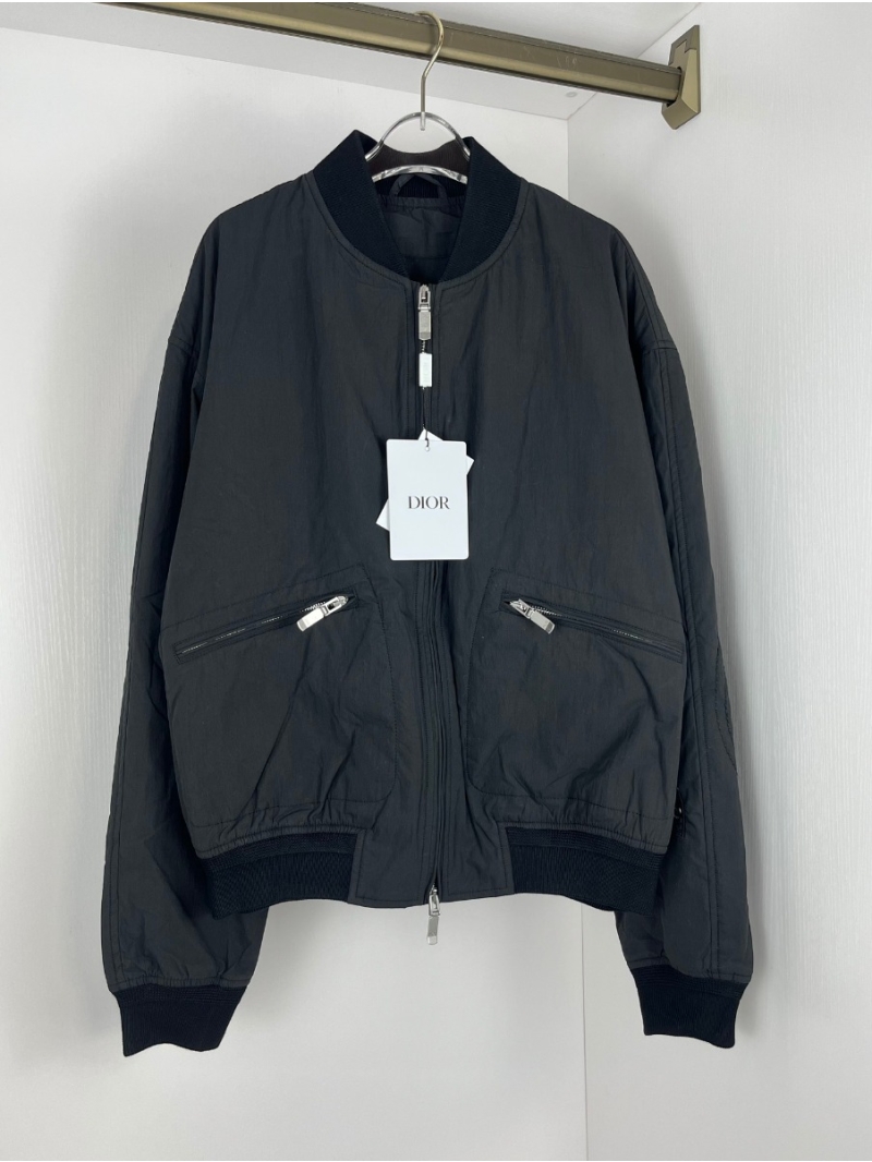 Dior 2024 Stone Island Badge Bomber Jacket – Vintage Black