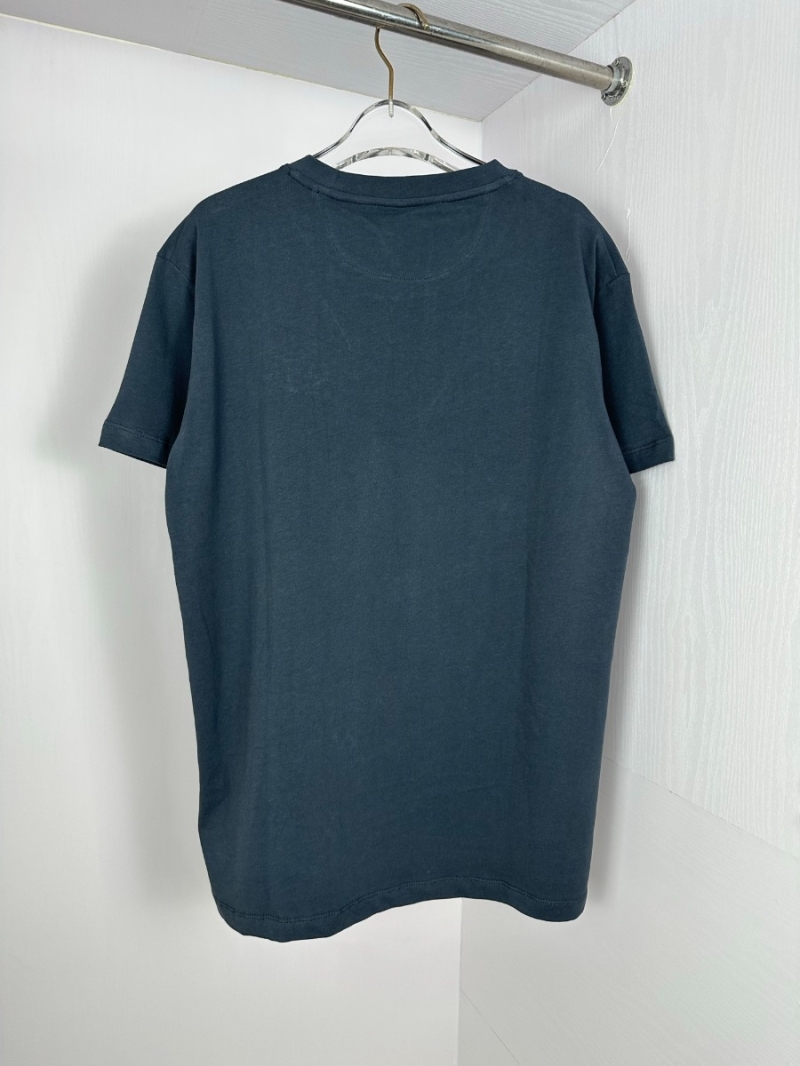 FENDI Club Crest Embroidered Luxury T-Shirt – Blue