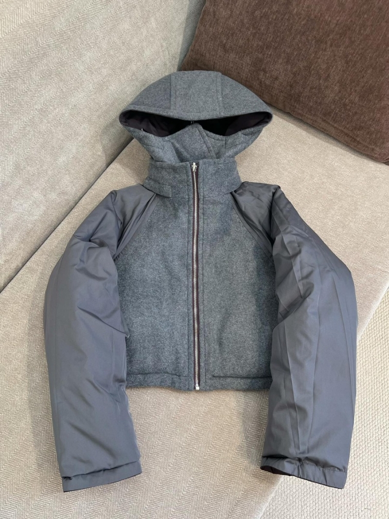 Fendi 24FW Classic Reversible Down Jacket in Brown-Purple