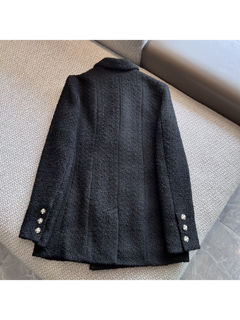 Chanel 23 Spring-Summer Collection Double-Breasted Tweed Jacket