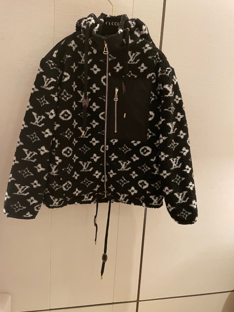 Louis Vuitton LV Teddy Fleece Monogram Jacket