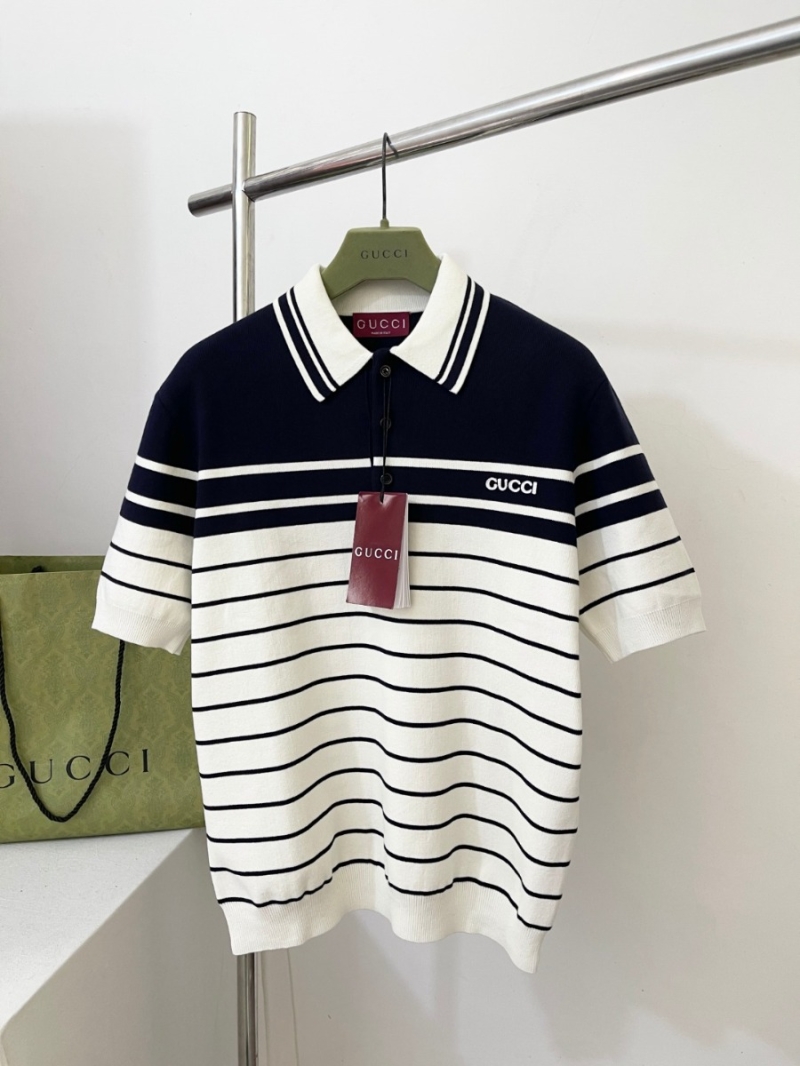 Gucci Exclusive Colorblock Striped Short-Sleeve Polo