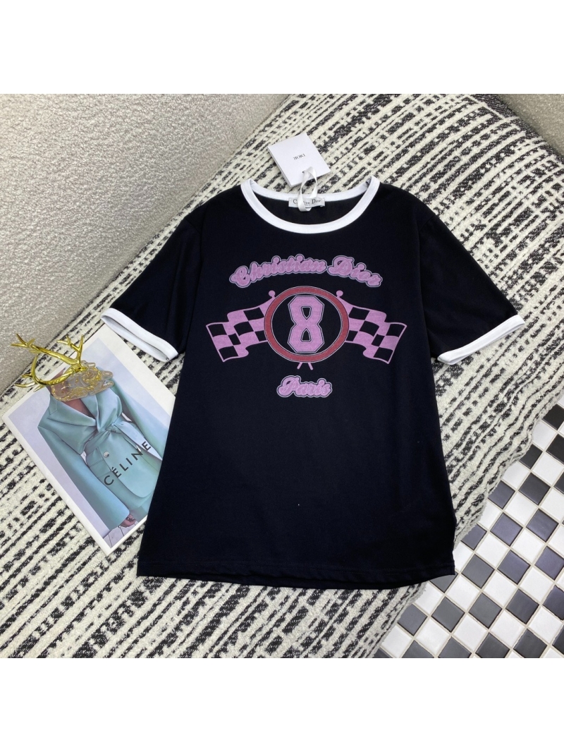 Dior 2025 Early Spring Collection Cotton Crewneck T-Shirt