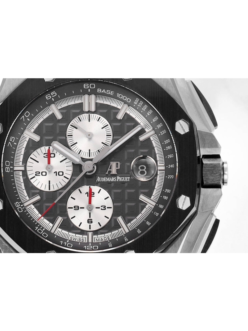 Audemars Piguet Royal Oak Offshore Series: A Masterpiece of Fine Aesthetics 26470 silver black