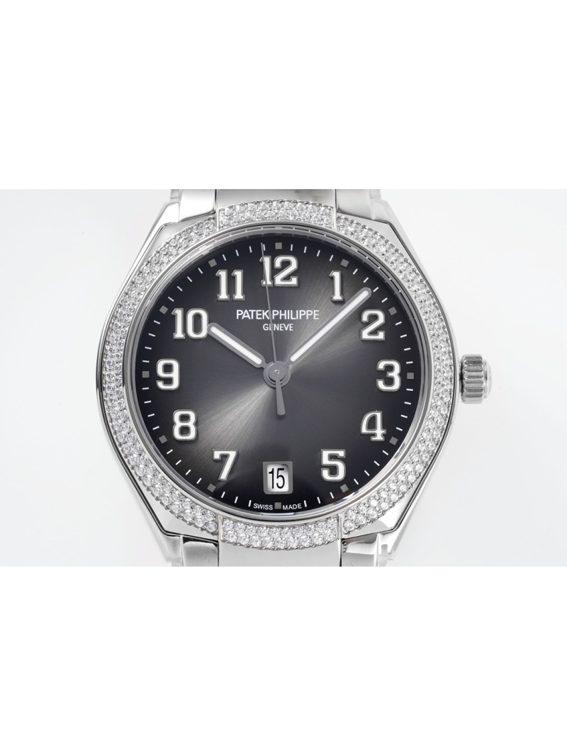 Patek Philippe Elegant 7300 Twenty~4 Mechanical Wristwatch with diamond black