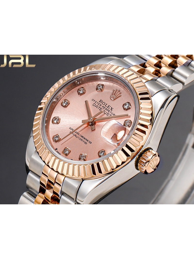 Rolex Women's Datejust 28mm with Genuine Diamonds rosegold