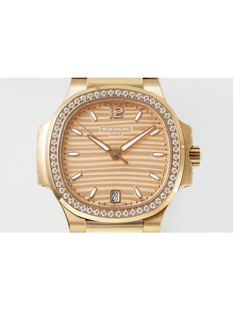 Patek Philippe Nautilus 7118 Ladies' gold diamond Watch: The "Most Beautiful Nautilus Design" 