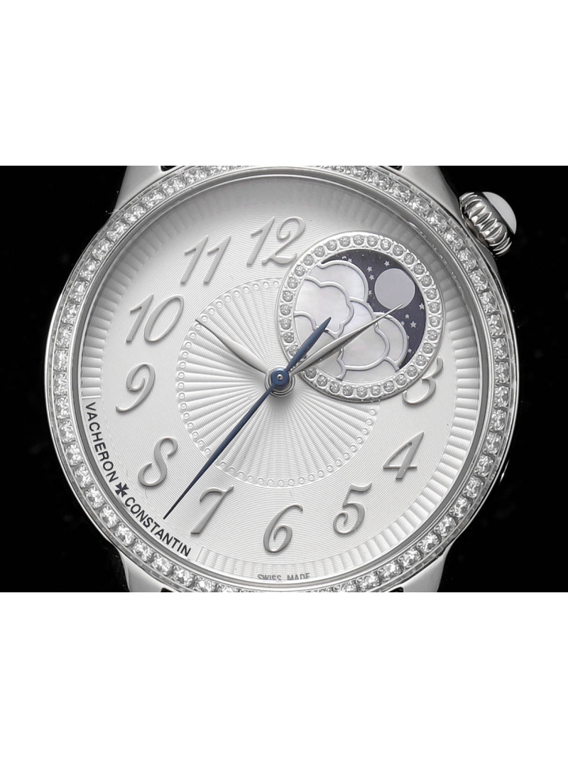 Vacheron Constantin Egérie Goddess Series Women's Watch silver white