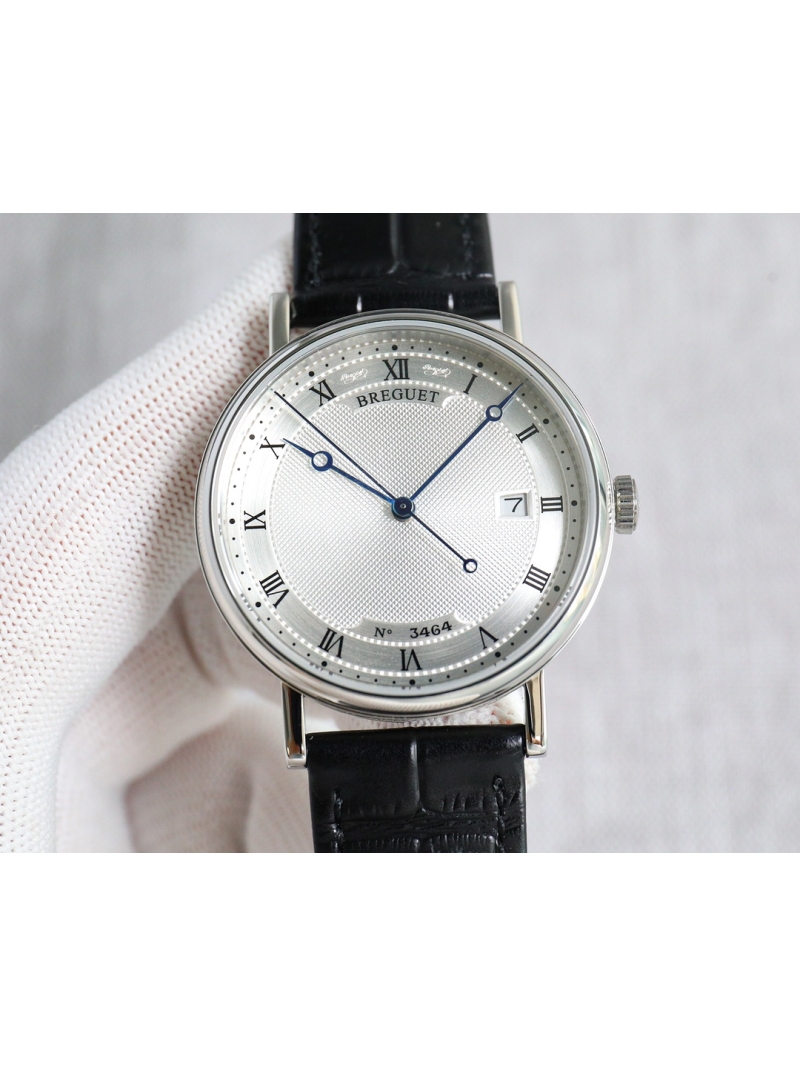 Breguet 5177BA Ultra-Thin Classic Watch Silver