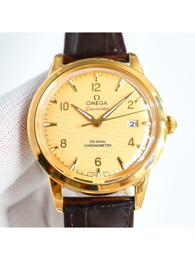 OMEGA Seamaster Series Ultra-Thin Men's Automatic Mechanical Watch Gold