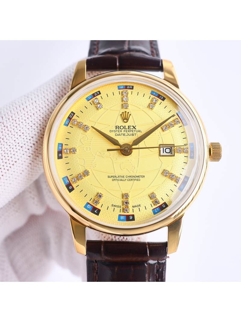 ROLEX Oyster Perpetual Datejust Men's Watch Gold