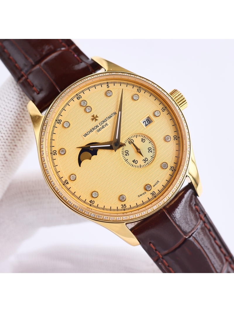 Vacheron Constantin Geneve Heritage Moon Phase Series Gold - Highly Recommended