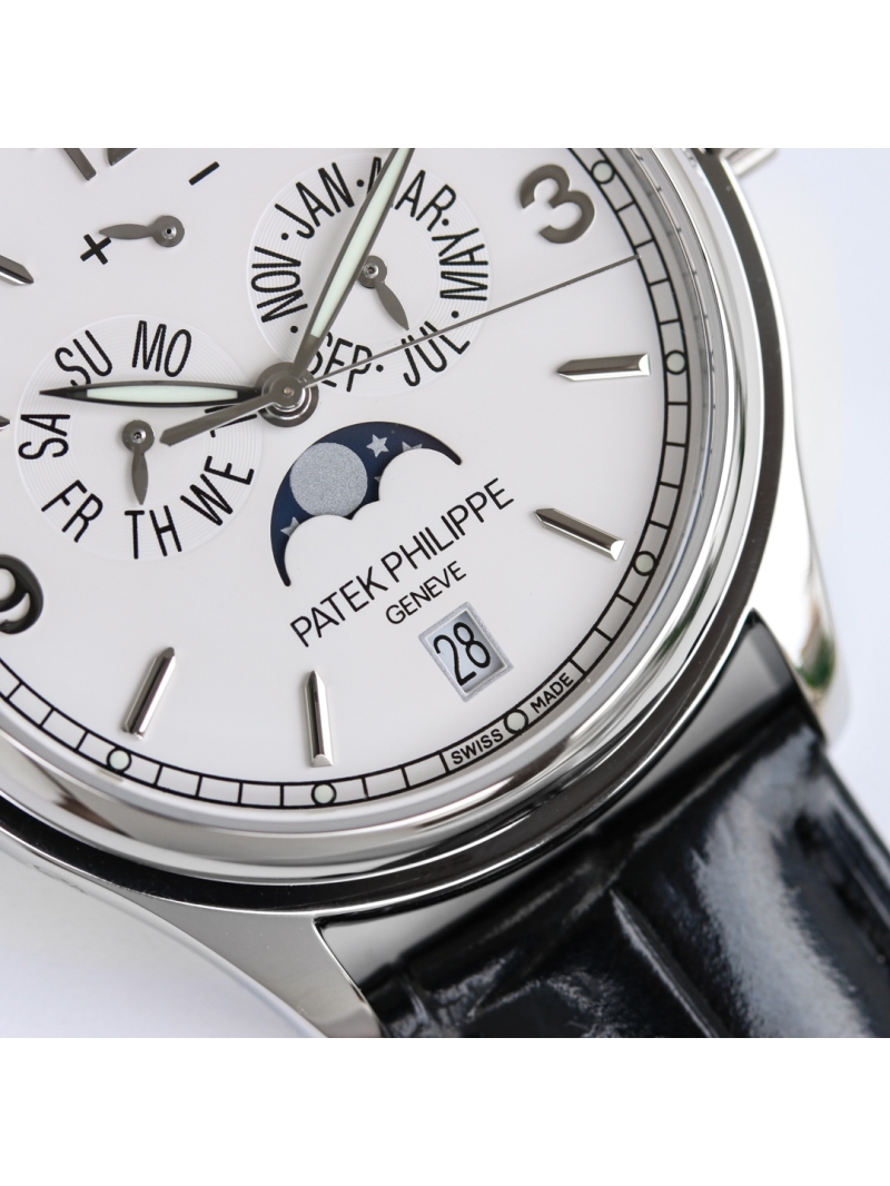Patek Philippe Chronograph Series 5146R 5147 Platinum White- The Epitome of Craftsmanship