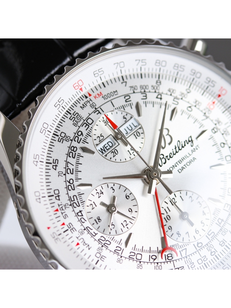 Breitling Montbrillant Datora Chronograph watch Series A21033012 white