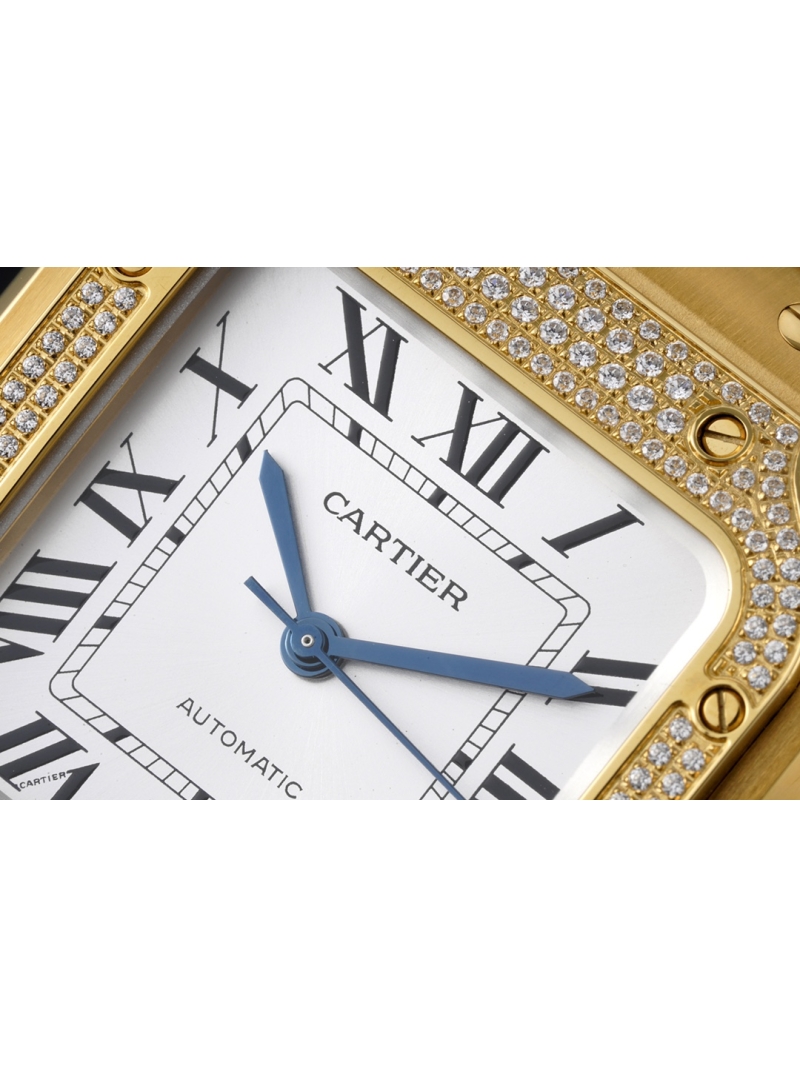 Cartier Santos de Cartier Women's Watch Gold v Diamond