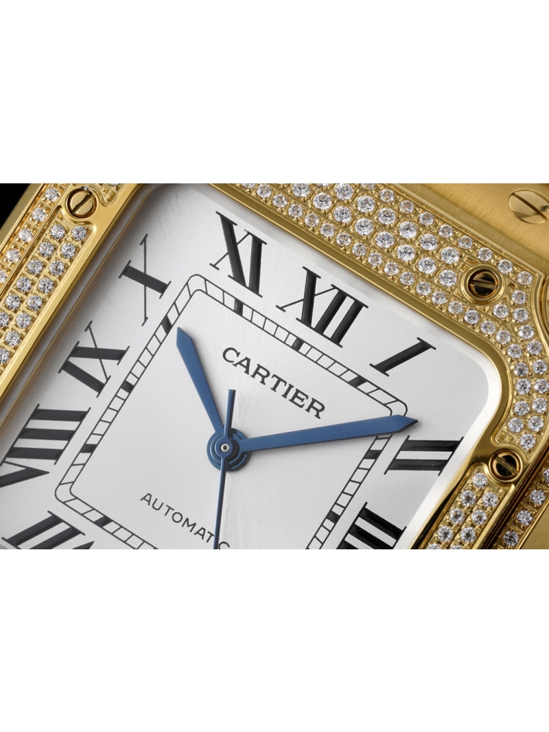 Cartier Santos de Cartier Women's Watch Gold v Full diamond
