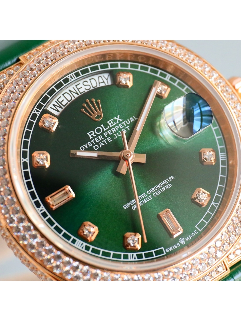 Rolex Oyster Perpetual Datejust Elite Edition with American Alligator Strap