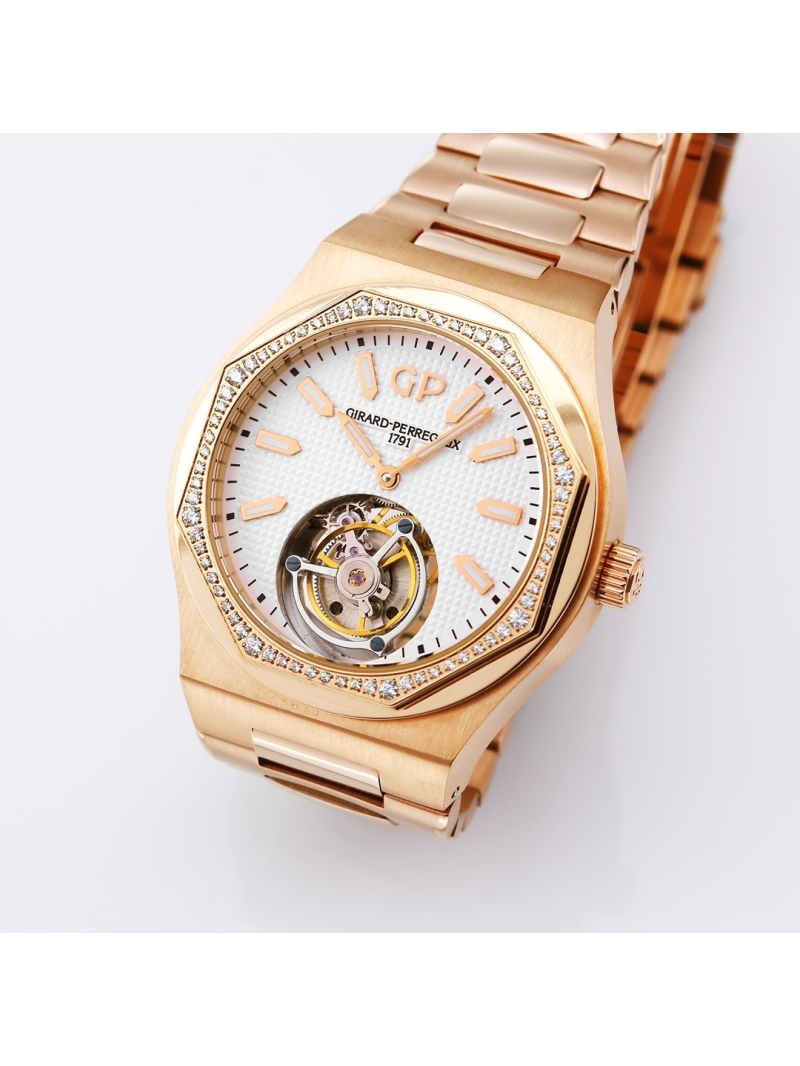 Girard-Perregaux and Patek Philippe Limited Edition Middle East Tourbillon Watch Gold