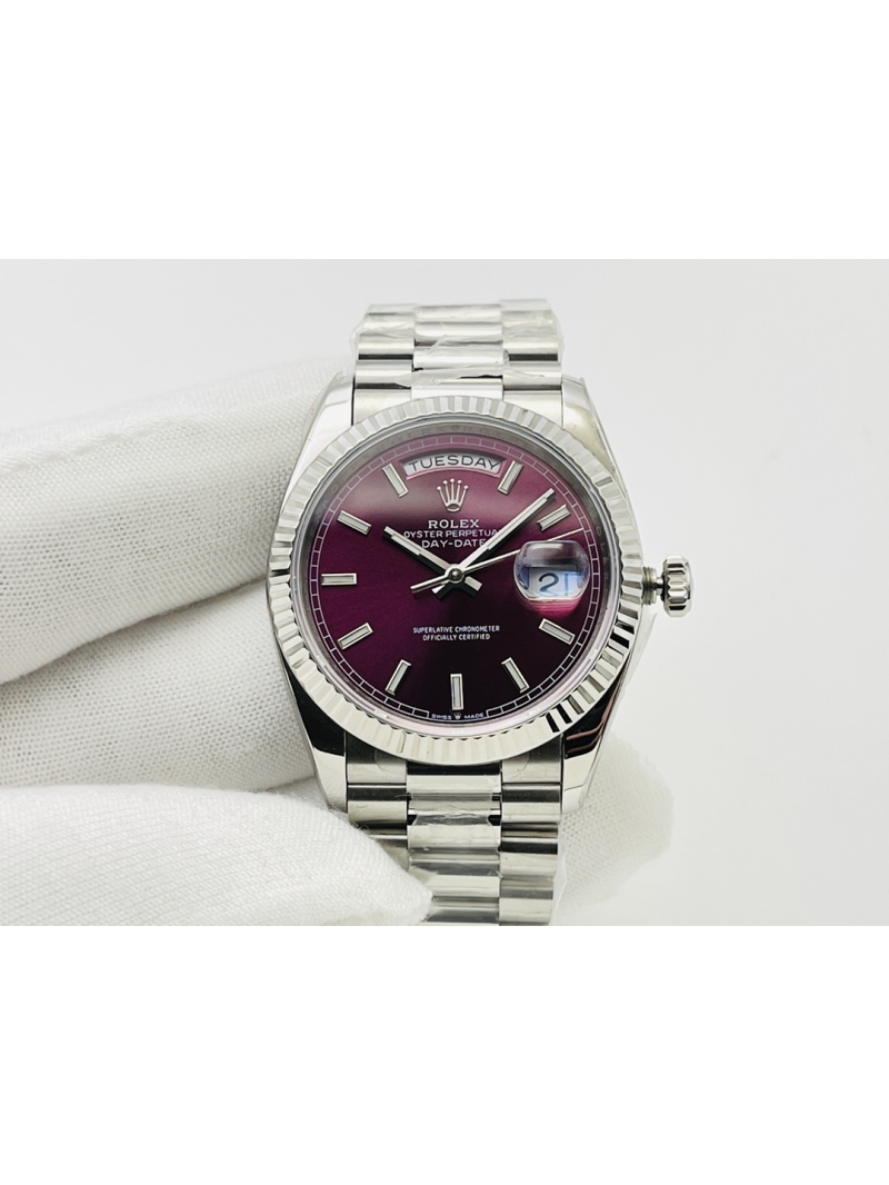 Rolex Day-Date President Series Watch - 36mm Grape