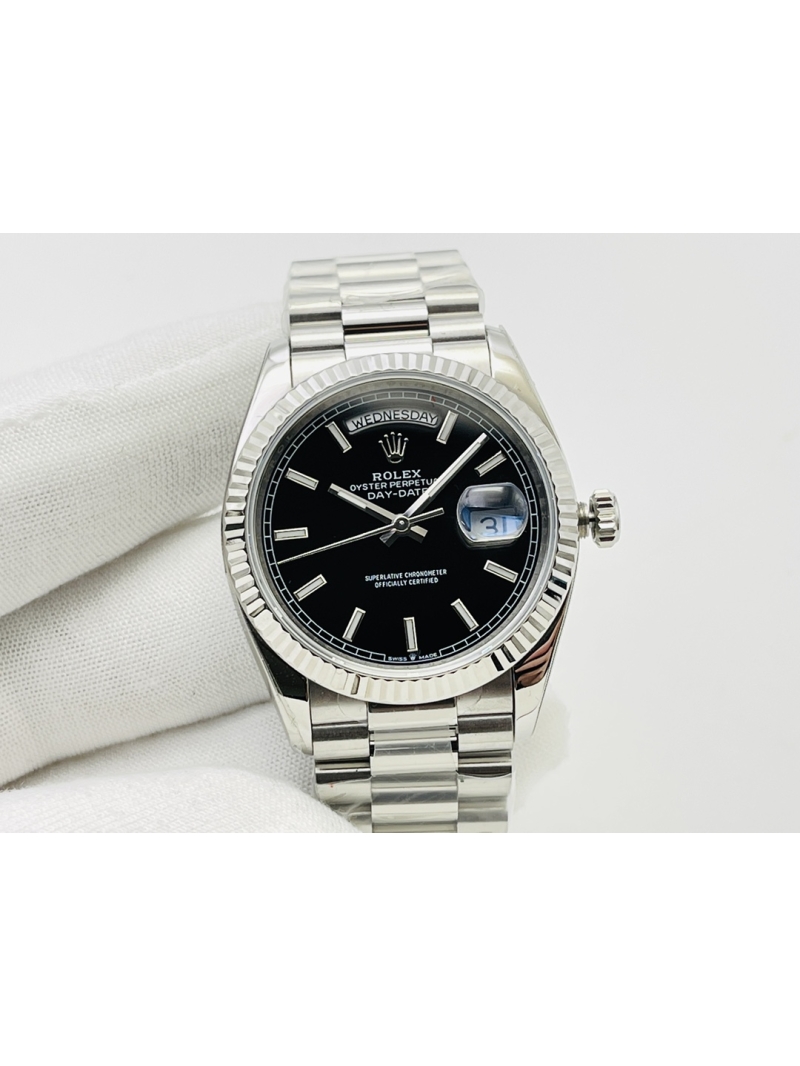 Rolex Day-Date President Series Watch - 36mm black
