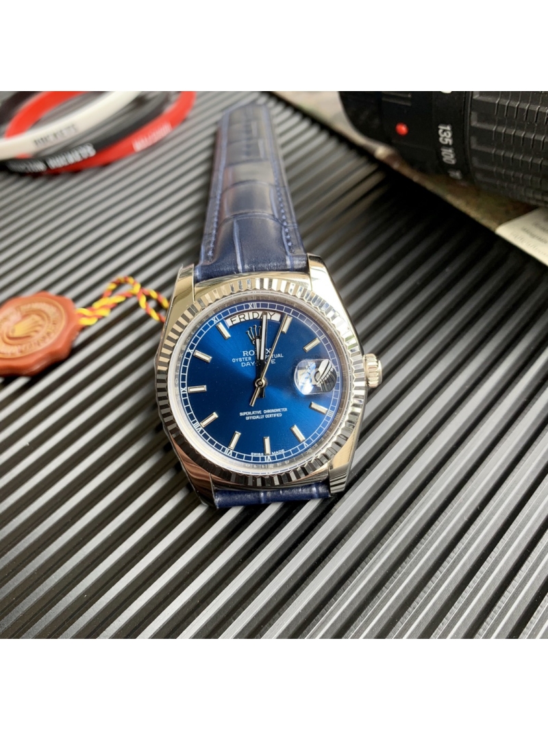  Rolex Oyster Perpetual Day-Date Series - Exclusive Edition Blue