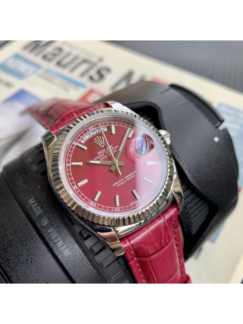  Rolex Oyster Perpetual Day-Date Series - Exclusive Edition Red