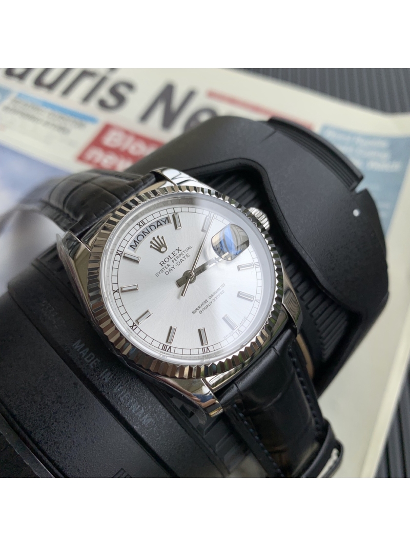  Rolex Oyster Perpetual Day-Date Series - Exclusive Edition black with white plate