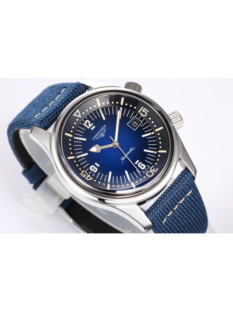 Longines Legend Diver Watch L3.774.4.60.2 - 42.00 mm blue
