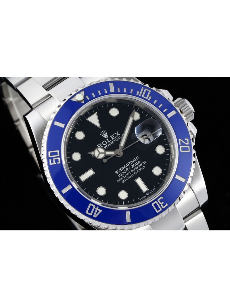 Rolex Submariner Divers' Watch 41mm steel blue