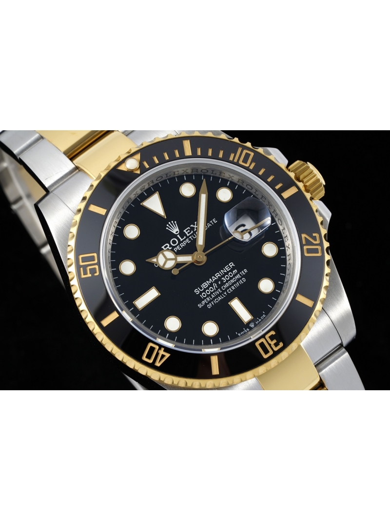 Rolex Submariner Divers' Watch 41mm steel gold