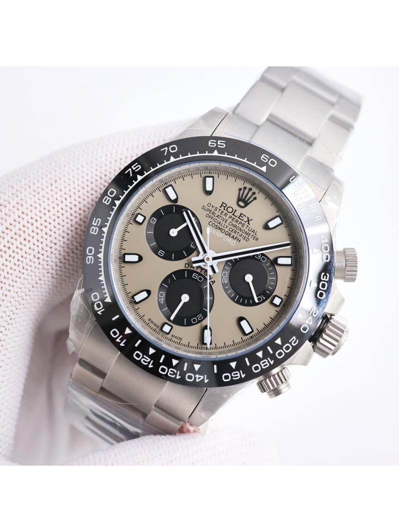 Rolex Cosmograph Daytona Oyster 40mm platinum BLAKEN grey dial