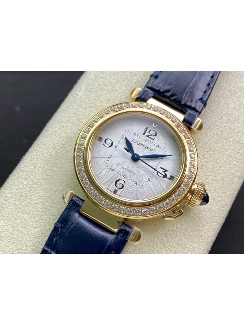 Cartier Pasha de Cartier Iconic Stainless Steel Watch