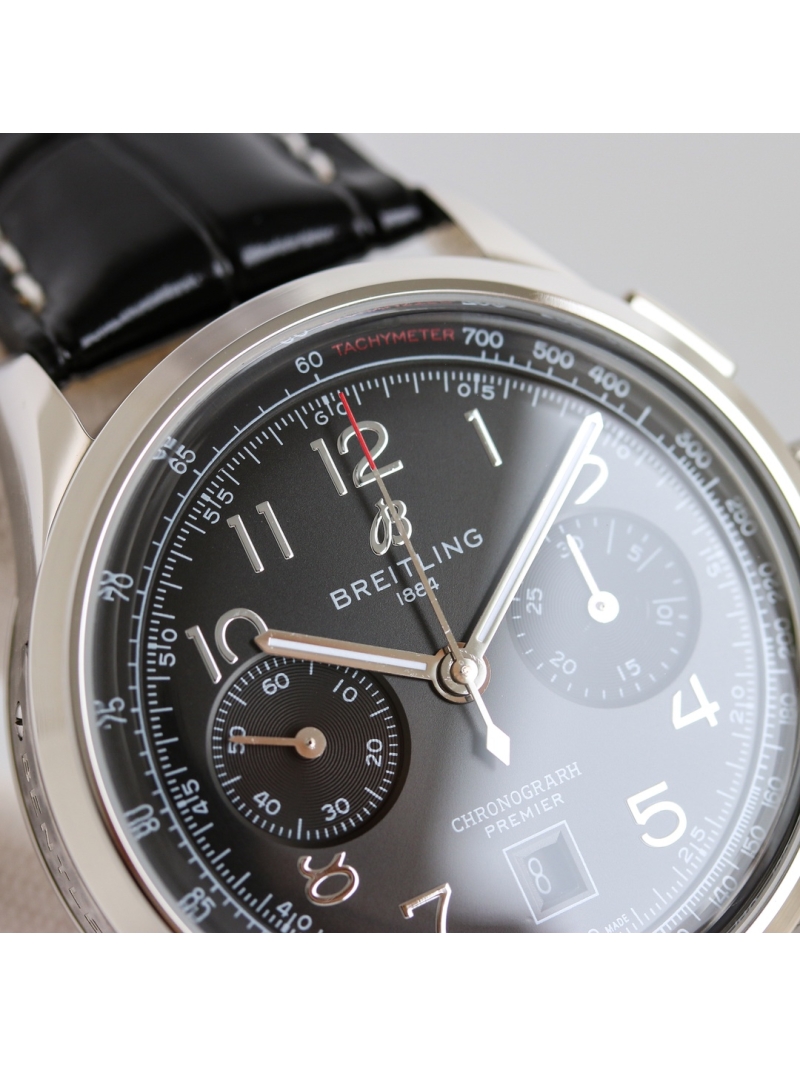 Breitling Premier B01 Chronograph 42 Norton Edition Watch black dial