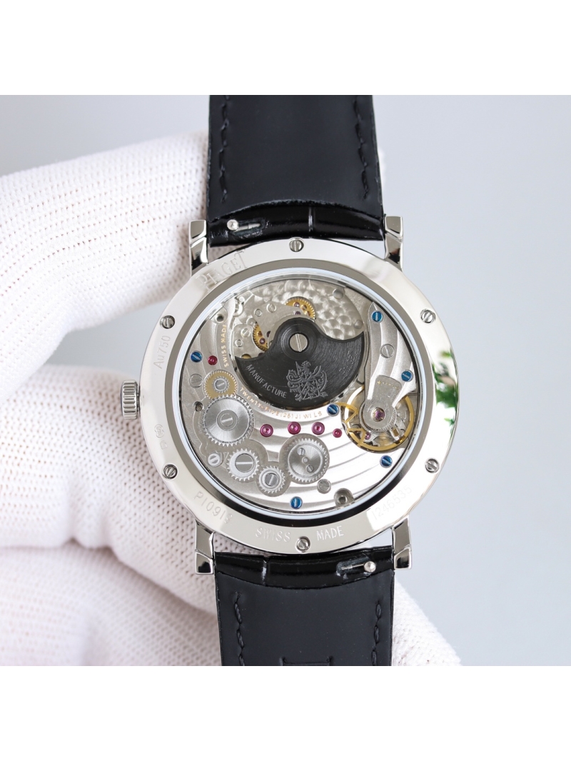 Piaget Altiplano Elegant Ultra-Thin White Gold Watch G0A38130 Silver