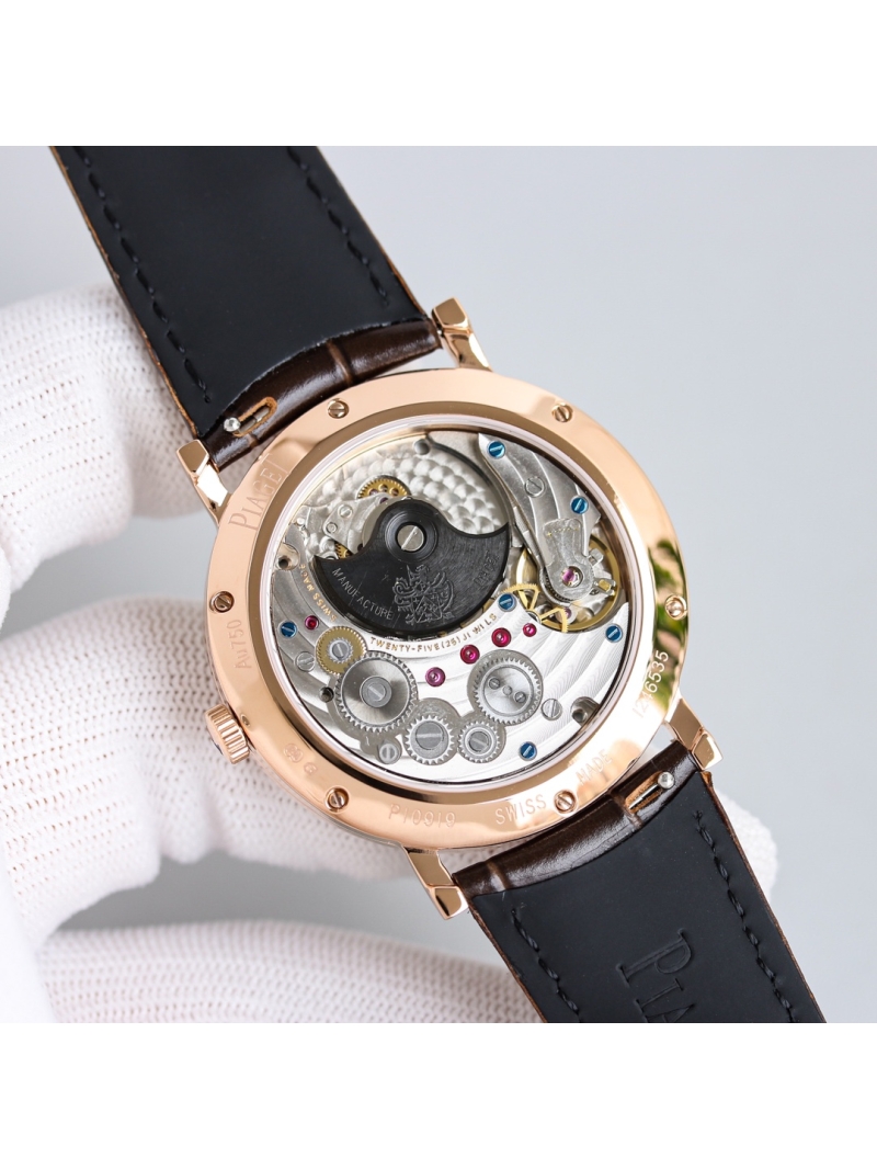 Piaget Altiplano Elegant Ultra-Thin White Gold Watch G0A38130 Rose Gold