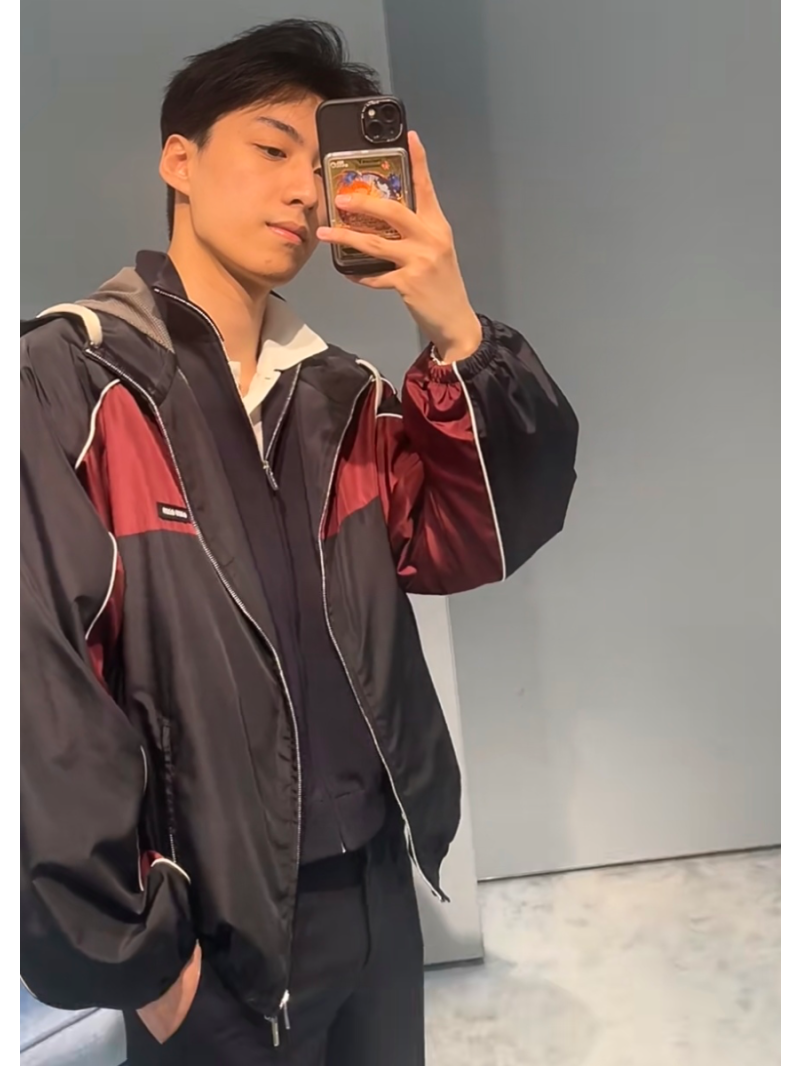 Miu Miu Exclusive Limited-Edition Colorblock Hooded Windbreaker – Unisex