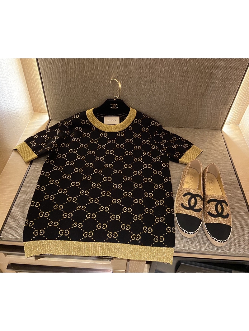 GUCCI Classic Logo Short Sleeve T-Shirt