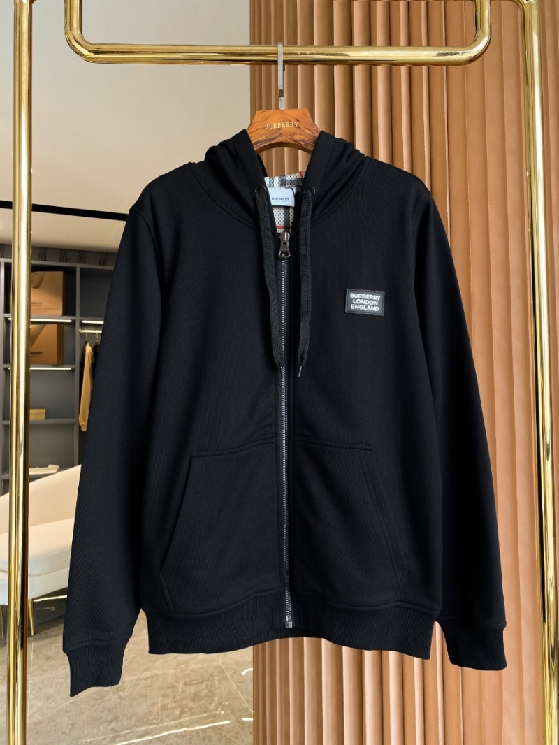 Burberry Unisex Hooded Sweatshirt with Micro Logo Design
