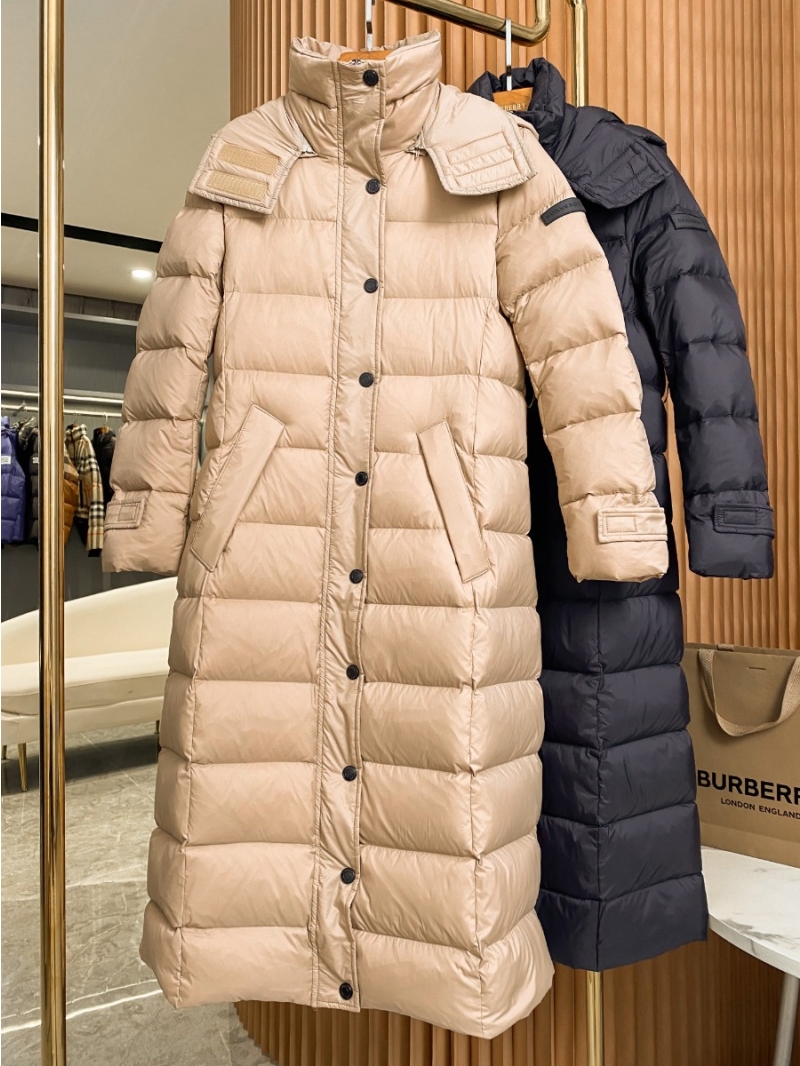Burberry Classic Removable Hooded Long Down Coat