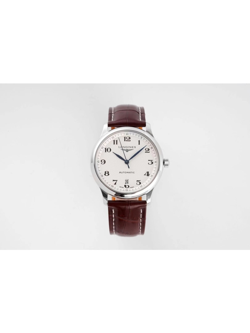 Longines Master Collection Automatic Watch with Leather Strap L2.628.4