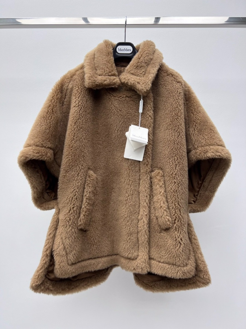 MaxMara Teddy Bear Winter Cape. Camel