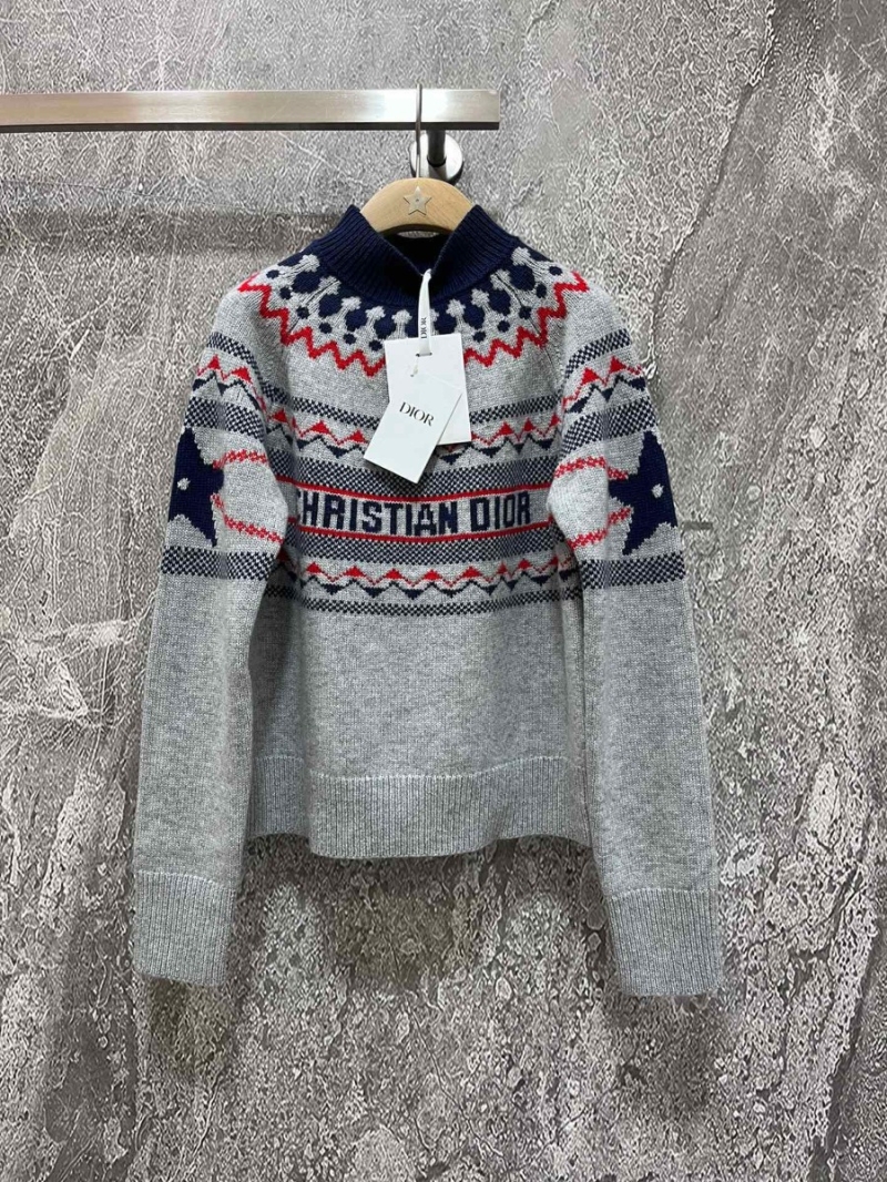 Dior Alps Limited Edition Thick and Warm Wool Turtleneck Sweater