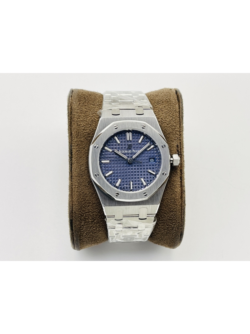 Audemars Piguet AP 34mm Royal Oak Selfwinding 77350 Blue-grey