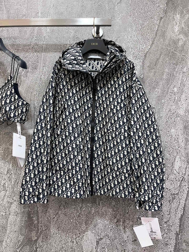 Dior Dioriviera Navy Oblique Jacquard Jacket - 2023 Collection